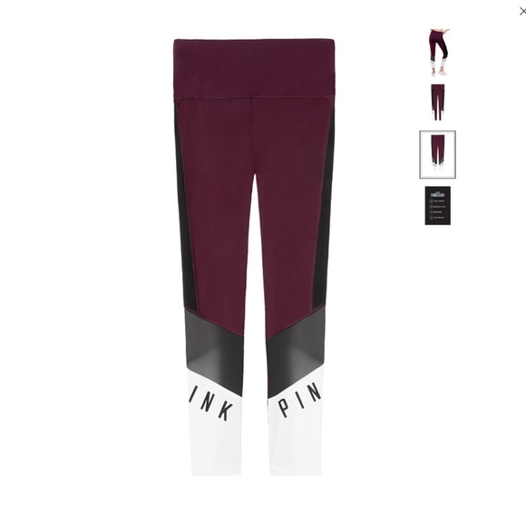 ❤️Pink Ultimate High Waist Mesh Pocket Leggings ❤️ - Picture 3 of 5